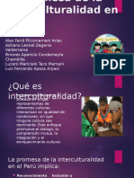 La Promesa de La Interculturalidad en El Perú