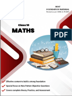 10th - Maths - Surface Areas and Volumes