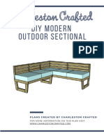 Modern Outdoor Sectional