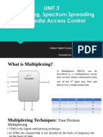 Softwere Engineering Subject Unit 3) Multiplexing Specturem Spreading