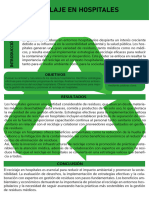 Reciclaje en Hospitales - Póster