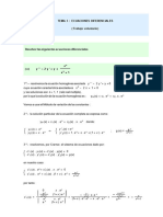 Trabajo Tema 3 - Ecuaciones Diferenciales