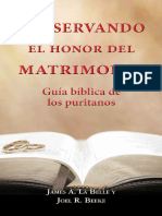 Preservando El Honor Del Matrimonio - Joel Beeke