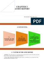 Chapter 3 - Audit Report