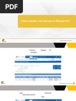 Cómo Asociar Una Factura en Ekomercio