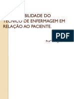 Cópia de RESPONSABILIDADE DO TECNICO DE ENFERMAGEM EM RELAÇÃO AO - Cópia