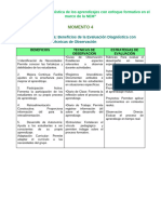 Productos 4 y 6 Taller Evaluacion Diagnostica