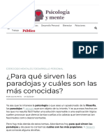 ¿Para Qué Sirven Las Paradojas y Cuáles Son Las Más Conocidas?