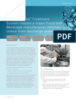 Arvia Technology Case Study Colour and COD Removal From Tea Wastewater