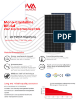 PERC Half Cut ESM-550S Bificial