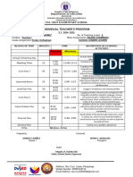 KINDER Class Program For S.Y 2024 2025 DepEd Matatag Class Program