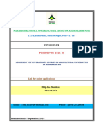 PG Admission Prospectus 2024-25 (English)