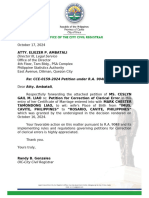 Transmittal Letter