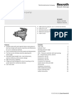 Axial Piston Variable Pump A18VO Series 11: Bosch Rexroth AG