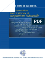 Guide Methodologique Restructuration Mise A Niveau Et Competitivite Industrielle