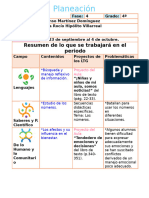 Planeación 4° Del 23 de Sep Al 4 de Oct