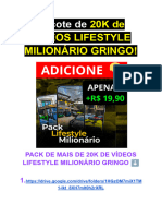 Pacote de 20K de Videos Lifestyle Milionário Gringo!