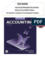 Test Bank With Solution Manual For Horngren's Accounting, 14th Edition by Tracie Miller-Nobles Complete Chapters