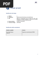 TG6 - M3 - Direccion Estrategica de Empresas