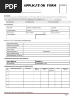 EVIO - HR - 003 - Job Application Form New