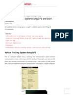 DIY Vehicle Tracking System Using GPS and GSM