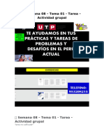 ? Semana 08 - Tema 01 - Tarea - Actividad Grupal