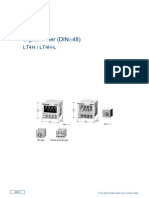 Panasonic LT4H Digital Timer Manual - 1