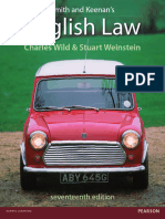 Smith and Keenans English Law by Charles Wild, Stuart Weinstein