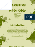 Desastres Naturales