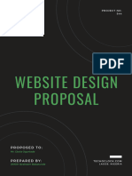 New Website Design Proposal