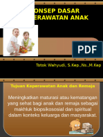 Konsep Dasar Keperawatan Anak