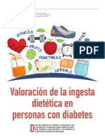 Valoracion de La Ingesta Dietetica en Personas Con Diabetes