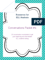 Conversations Packet #2: Resources For ELL Students