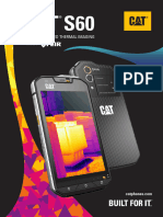 Datasheet 1424877 Cats60outdoor Smartphone With Flir Infrared Camera