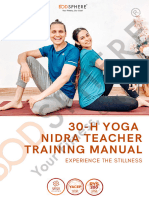 30 Hours Yoga Nidra Teacher Training Manual