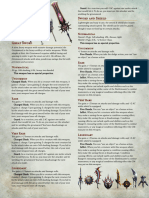 Monster Hunter Compendium - Weapons - GM Binder