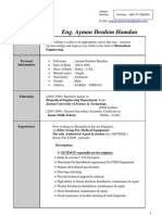 Bio-Medical Engineer C.V