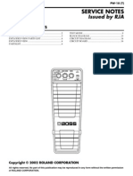 Boss PW-10 Service Notes