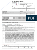 Police Record Check Application Form June 2019