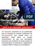 Mantenimiento de Motores Automotrices