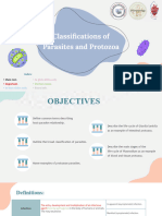 L11. Classifications of Parasites and Protozoa