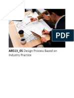 AR513 - 05 Design Process Based On Industry Practice