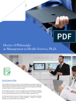 Management in Health Services - PHD - Optimize