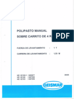 Polipasto Portico PSR