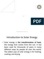 Solar Thermal Energy