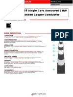 1 Core 33kv CC New