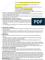 Divisional Chart My Notes