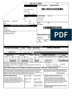 Bill of Lading: See Attached Page