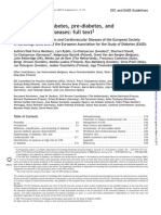 Eur Heart J Suppl 2007 Guidelines On Diabetes, Pre Diabetes, and Cardiovascular Diseases