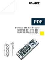 Profibus BTL Bus Coupler BNI PBS-551-000-Z001 BNI PBS-552-000-Z001